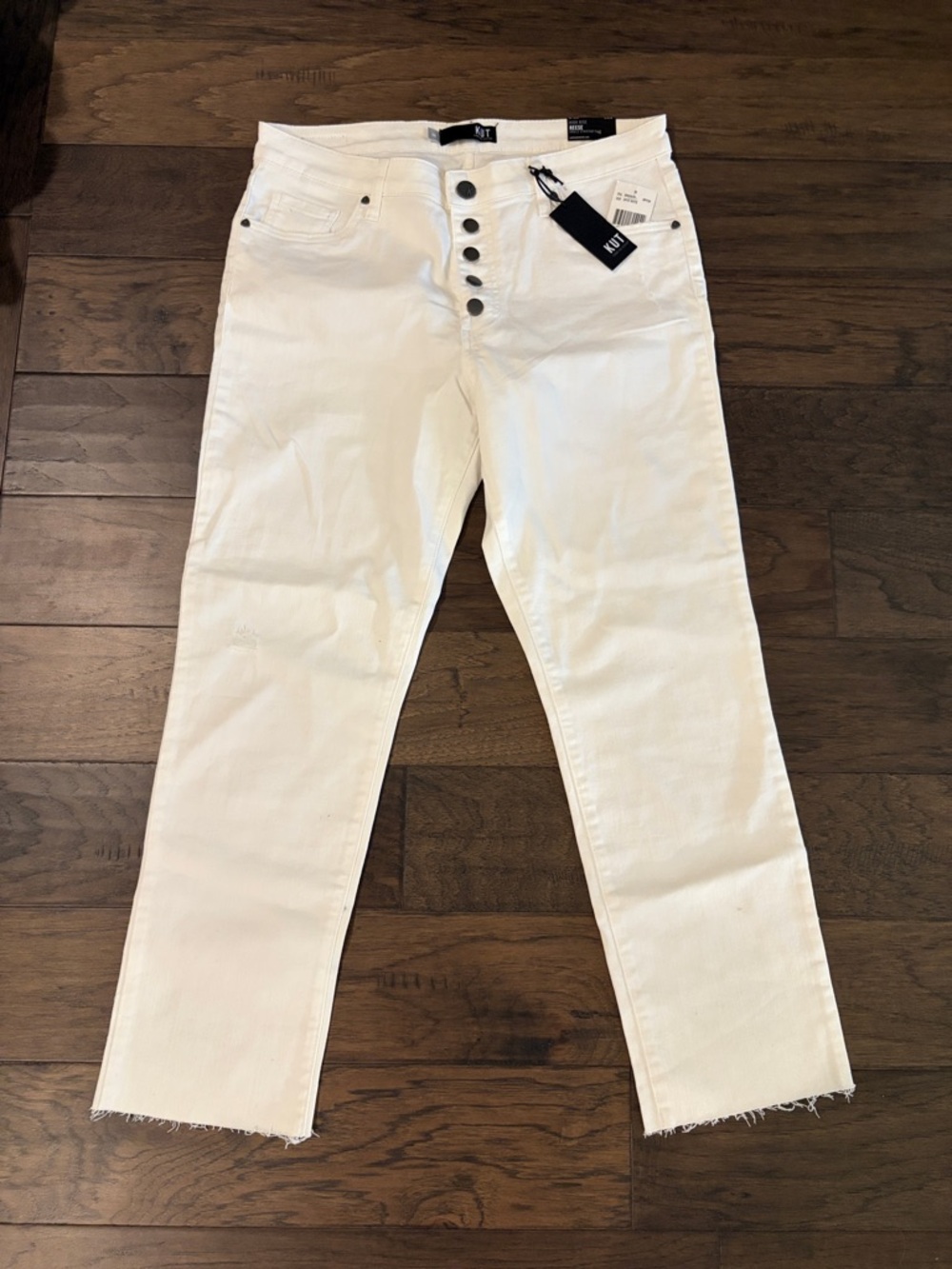 New With Tags Kut from The Kloth Reese Ankle Straight  Leg Jeans Sz 10